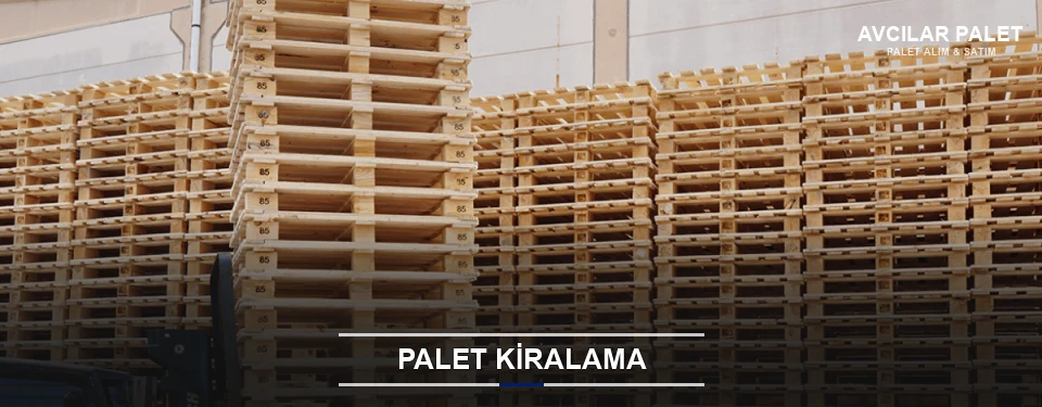 Avcılar Aylık Palet Kiralama